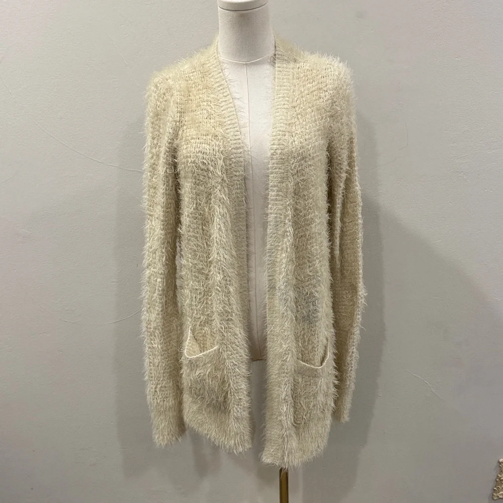 🤍 Pins and Needles Eyelash Knit Open Cardigan Sweater | Size M 🤍